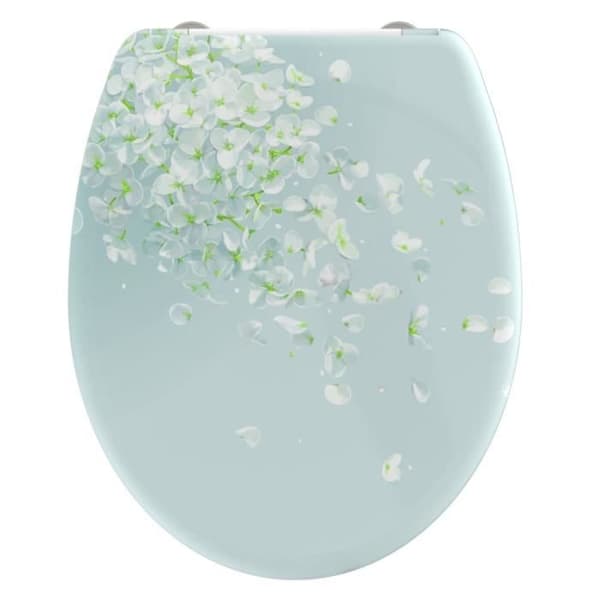 SCHÜTTE Toalettsits med soft close BLOMMA I VINDEN 438779