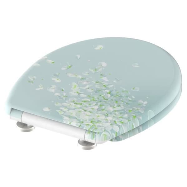 SCHÜTTE Toalettsits med soft close BLOMMA I VINDEN 438779
