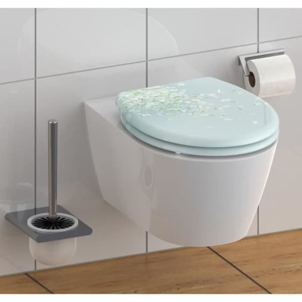 SCHÜTTE Toalettsits med soft close BLOMMA I VINDEN 438779