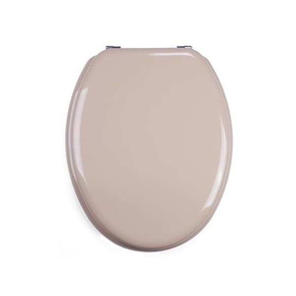 Toalettlock MDF Beige - MSV - Universell - Rustfritt Stål - Baderomsutstyr