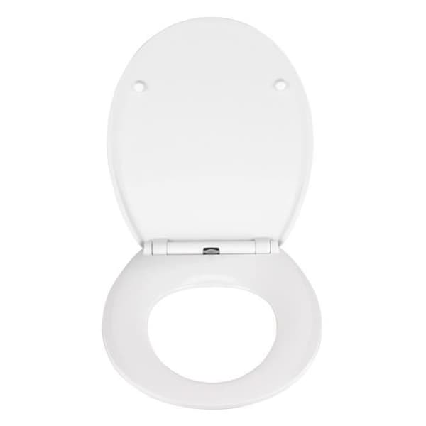 Toalettsits - WENKO - Mora - Duroplast - 37x44,5 cm - Easy-Close