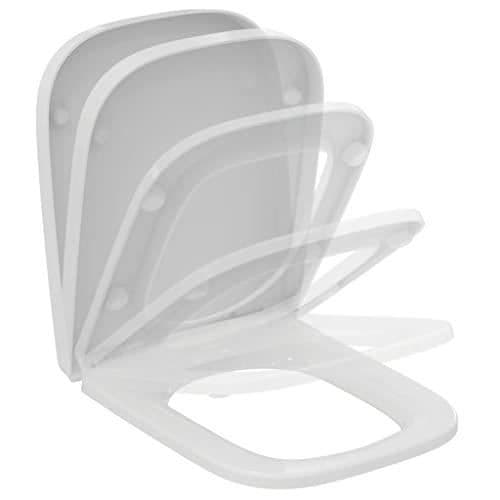 IDEAL STANDARD TOALETSSÄTE MED FALLBROMS I.LIFE A T453101 LUNETT