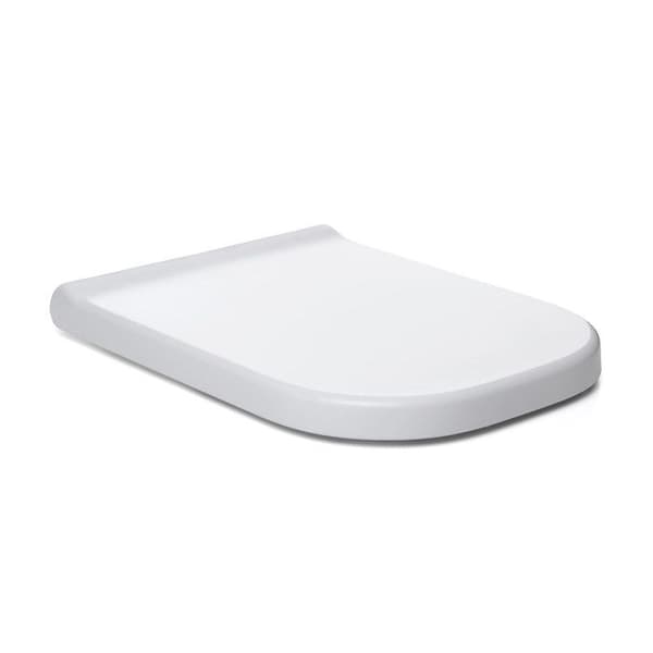 Toalettsits - Óptima - Fyrkantig - 35x5x47 cm - Vit - Universal - Softclose
