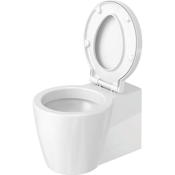 Toalettlock - Duravit - Starck 1 - Softclose - Rostfritt stål - Universell