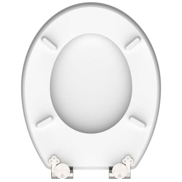 SCHÜTTE Toalettsits blank med soft close OASIS MDF