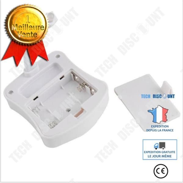 TD® Automatisk toalettbelysning, WC-skålslampa, LED WC-nattlampa, närvaro- och rörelsedetektor, Upplyst säte
