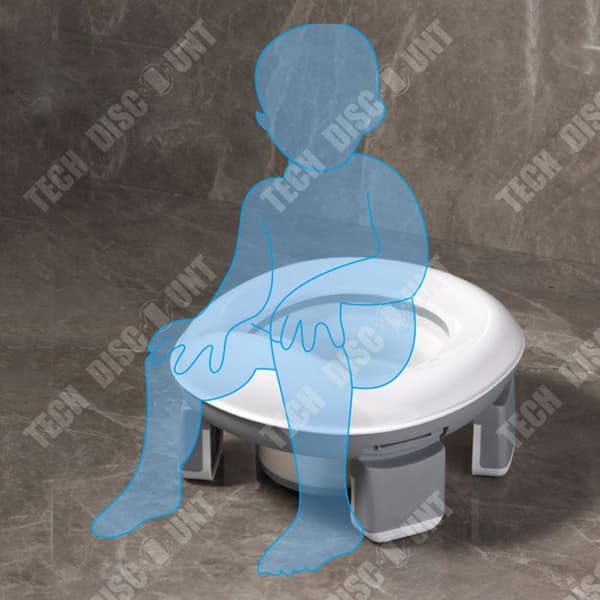 TD® Toalettstol Wc Barn toalett Fällbar toalett Bidé Potta Toalett Portabel toalett Toaletthöjare Toalett
