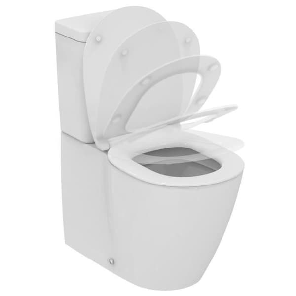 Toalettsits - IDEAL STANDARD - Connect - Ultratunn - Fallbroms - Vit