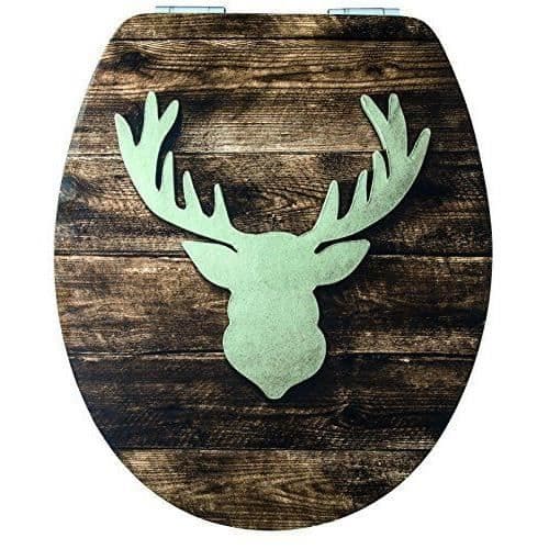 Cornat Elk MDF toalettsits, automatisk stängning, snabbkoppling, 1 st, - KSDSC350
