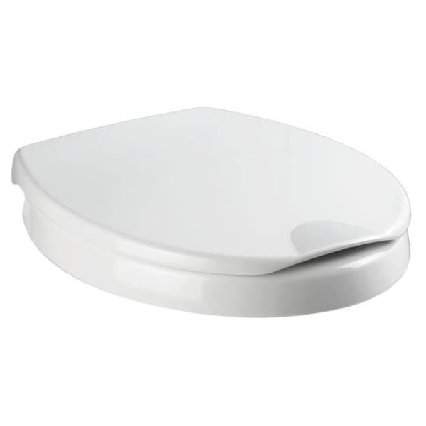 WENKO Secura Comfort toalettstol, med vuxentoalettsits 5 cm, toalettstol med fallskydd, duroplast, 37x43,5 cm, vit