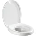 Miniatyrbild 1 av 4: WENKO Secura Comfort toalettstol, med vuxentoalettsits 5 cm, toalettstol med fallskydd, duroplast, 37x43,5 cm, vit