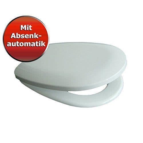 ADOB toalettlock med automatisk sänkning kompatibel med Keramag Renova n 1 vit 13902 - 13902