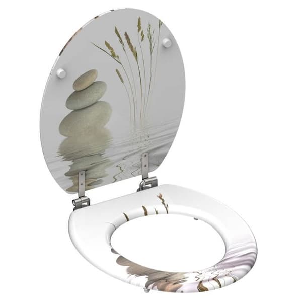 SCHÜTTE Toalettsits BALANCE MDF Toalettsitsskål Bezel Home 438733