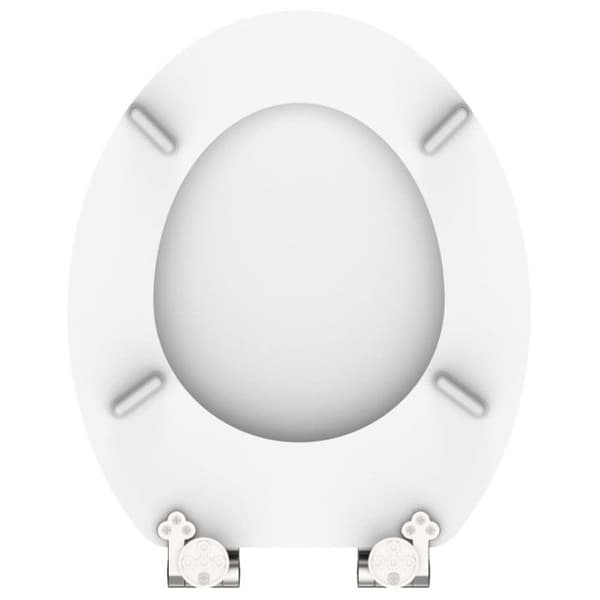 SCHÜTTE Toalettsits med soft close SPIRIT WHITE 438737
