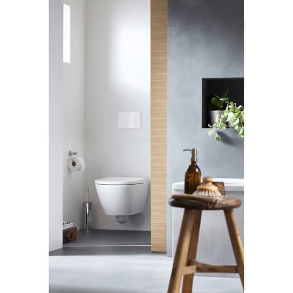 Toalettsits - Duravit - D-Code - Krom - Universal - Universellt fästavstånd