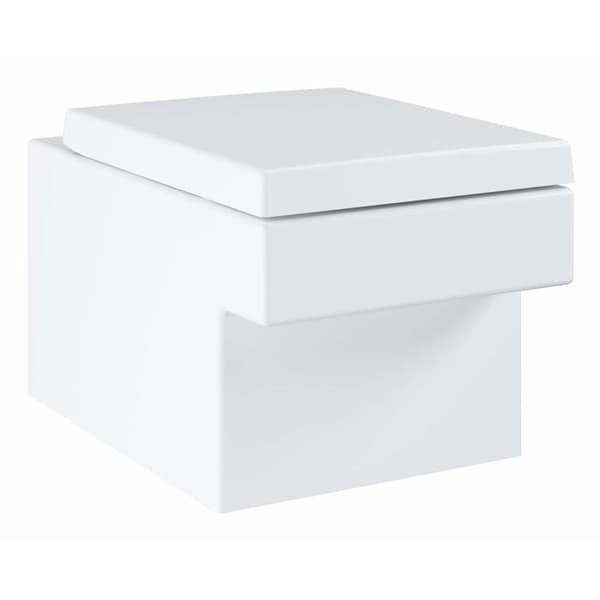 Toalettlock - Cube - 39488000 - Alpin vit - Duroplast - Avtagbart