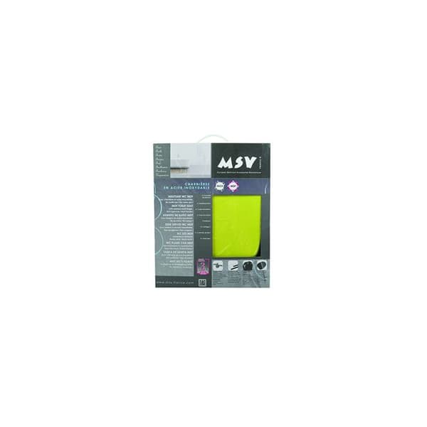 Toalettsits - MSV - MDF - Grön - Universal - 42,5x36,5x5cm
