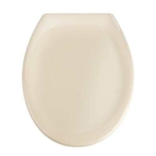 Toalettlock - WENKO - Ottana - Beige - Duroplast - Avtagbar - Easy-Close