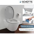 Miniatyrbild 3 av 4: WC-sitsdyna - SCHÜTTE - 82602-A - Automatisk nedfällning - Duroplast - Grå