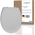 Miniatyrbild 1 av 4: WC-sitsdyna - SCHÜTTE - 82602-A - Automatisk nedfällning - Duroplast - Grå