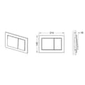 Miniatyrbilde 3 av 4: TECEbase Betjeningsplate
