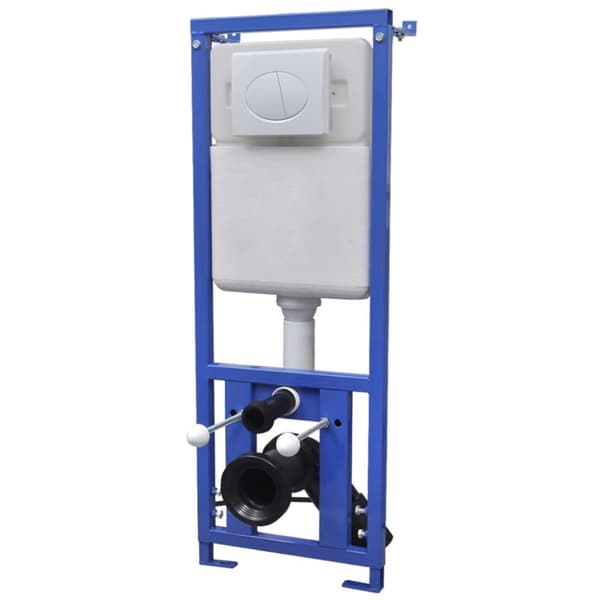 The Living Store Piilotettu Korkea Vesisäiliö 11 L 41x14x(110-125) cm -  WC-säiliöt