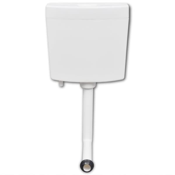 The Living Store toiletcisterne med vandindløb i bunden 3/6 L hvid -  Cisterner