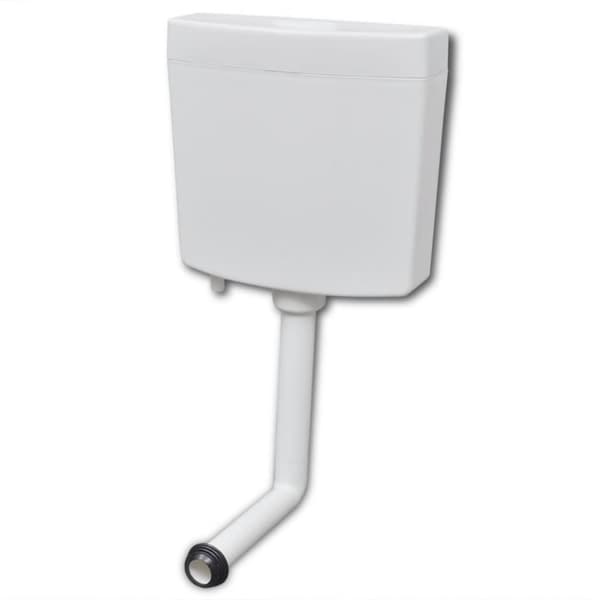 The Living Store toiletcisterne med vandindløb i bunden 3/6 L hvid -  Cisterner
