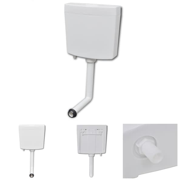 The Living Store toiletcisterne med vandindløb i bunden 3/6 L hvid -  Cisterner