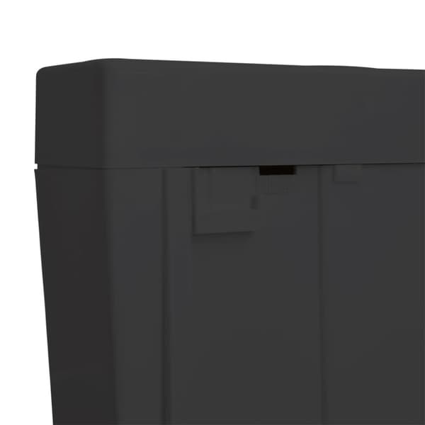 Toalettcisterner - Living Cistern till toalett med botten inlopp 3/6 L svart