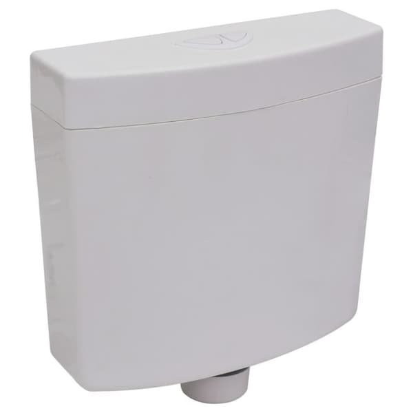 Cistern till toalett med botten inlopp 3/6 L grå - Toalettcistern - Cistern - Home & Living
