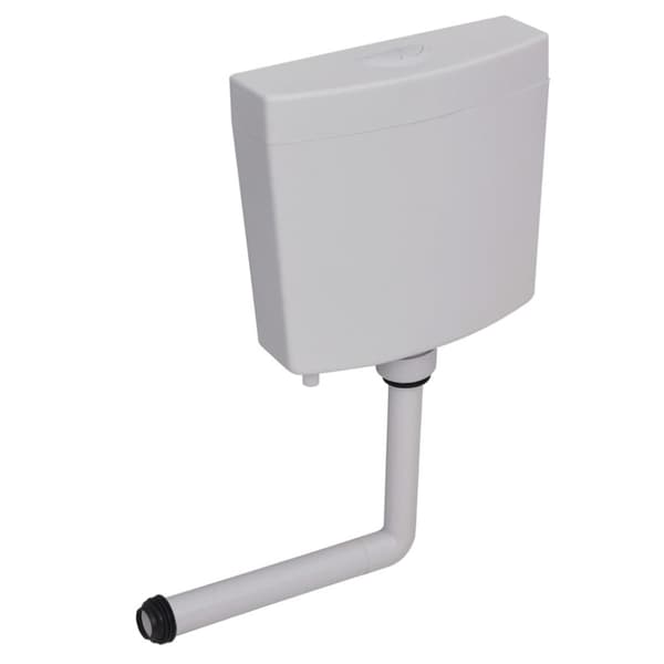 Cistern till toalett med botten inlopp 3/6 L grå - Toalettcistern - Cistern - Home & Living