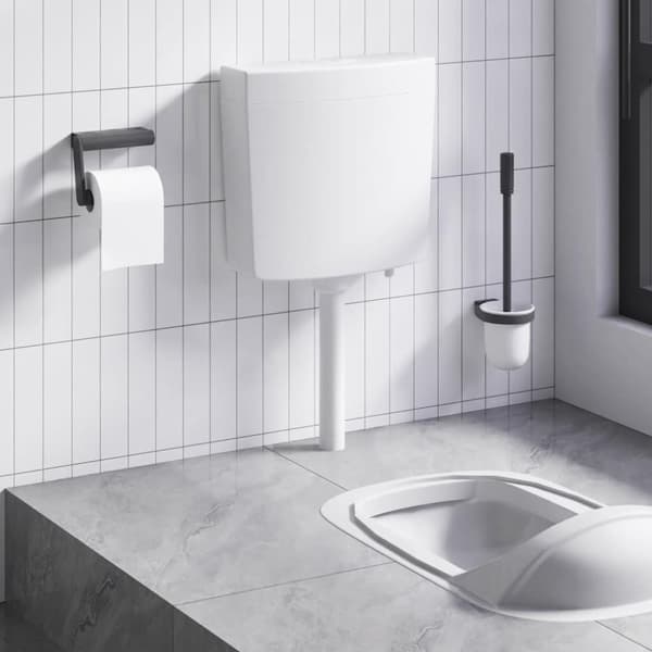 Cistern till toalett med botten inlopp 3/6 L vit