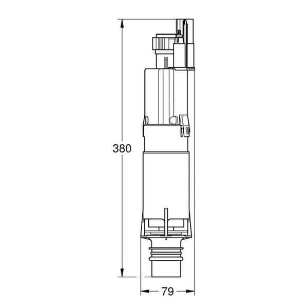 TAPPVENTIL GROHE F. 42253000 Tillbehör