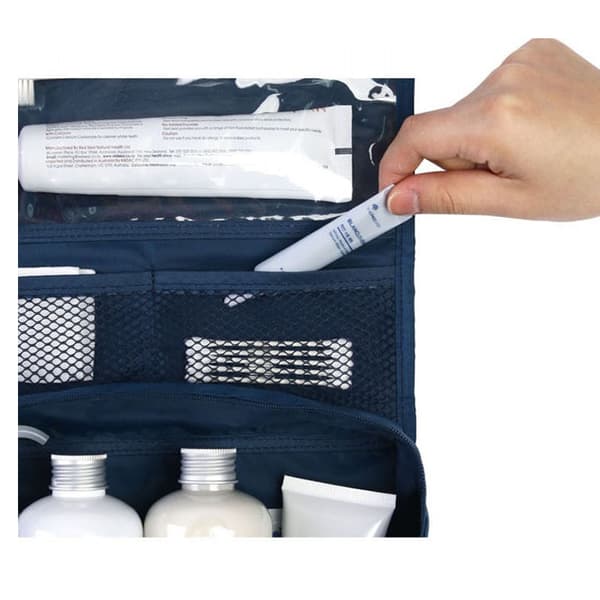 Pink Travel Waterproof Portable Women Cosmetic Organizer