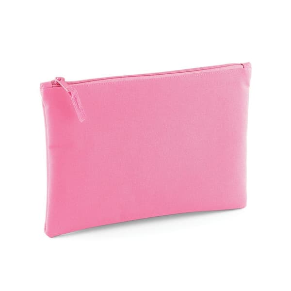 Bagbase Grab Zip Pocket Pouch taske med lynlås True Pink One Size