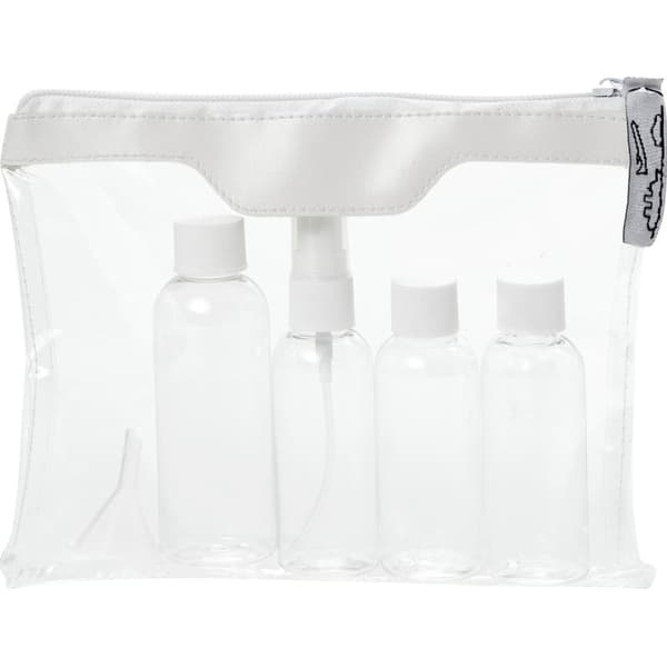 Bullet München flygbolag godkänt reseflaskpaket Transparent/White 20 x 16 x 3.4cm