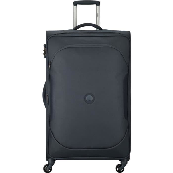 DELSEY - Udtrækkelig vogn ULITE CLASSIC 2 - Antracit - 78 cm 4 hjul - POLYESTER 68x42,5x28 / 32