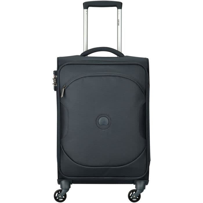DELSEY - ULITE CLASSIC 2 kabinevogn - Antracit - 55 cm 4 hjul - POLYESTER 55x35x24