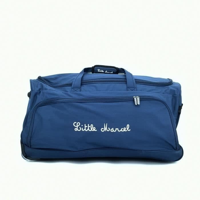 LITTLE MARCEL Rejsetaske med hjul 8863 - L - 72 x 34,5 x 36 cm - Blå