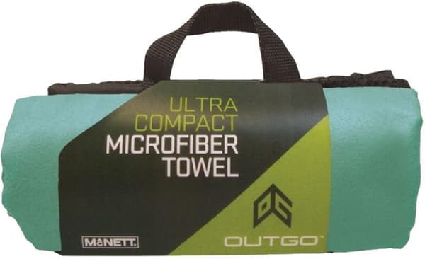 resehandduk, MCNETT OUTGO ULTRA COMPACT MICROFIBER TOWEL sea foam