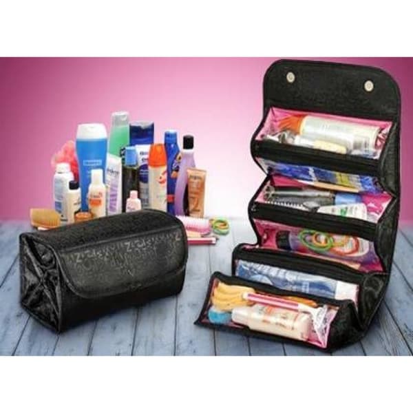 Sminkväska med 4 Fack / Necessär Organizer - Organiserare
