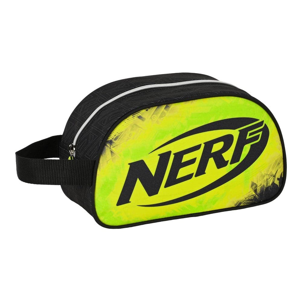 Child Toilet Bag Nerf Neon Black Lime (26 x 15 x 12 cm)