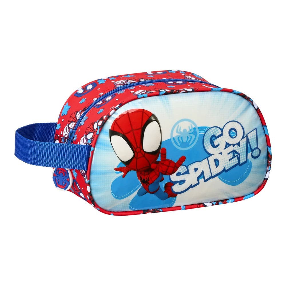 Child Toilet Bag Spiderman Red Blue (26 x 15 x 12 cm)