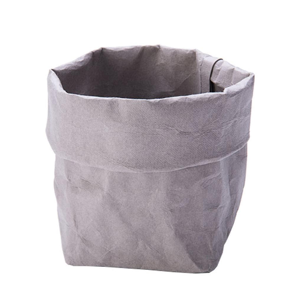 Kosmetisk Organizer Makeup Brush Cup Hållare Resor Bärbara Kraftpapperspåsar