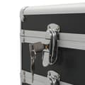 Miniatyrbilde 6 av 8: vidaXL Sminketralle aluminium svart
