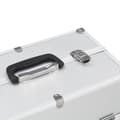 Miniatyrbilde 5 av 7: vidaXL Sminkeveske 37x24x35 cm sølv aluminium