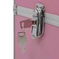 Miniatyrbild 7 av 7: Sminklåda 37X24X35 Cm Rosa Aluminium-1