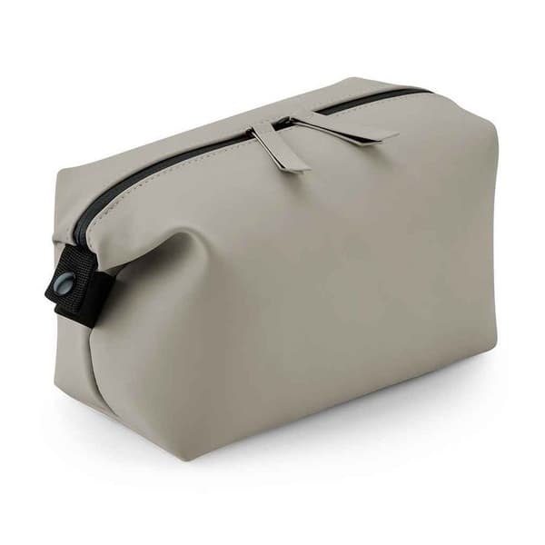 Bagbase Matte PU Toiletry Bag Clay One Size