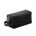 Pikkukuva 1 / 3: Quadra Heritage Leather Trim Toiletry Bag